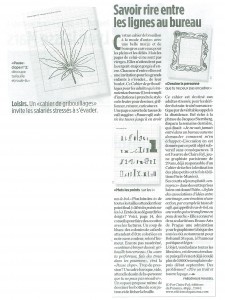 Libération_Savoir rire entre les lignes au bureau_octobre 2006