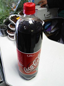 J'achète du coca