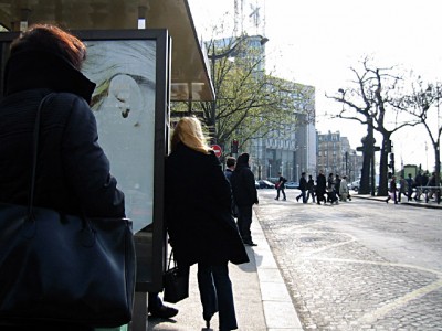J'attends le bus