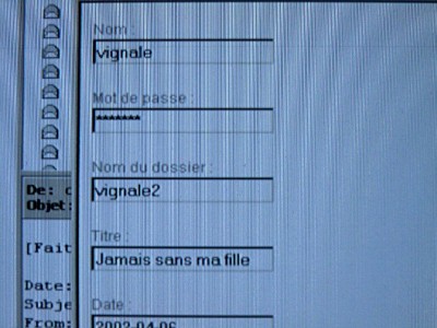 Je travaille