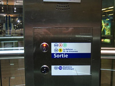 J'emprunte l'ascenseur