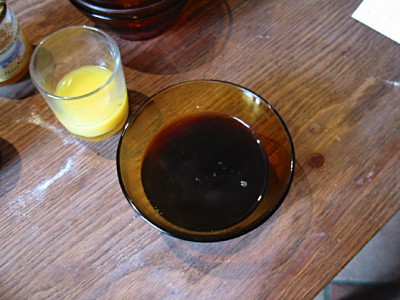 Je prends mon petit déjeuner