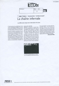 Téléobs - 2003