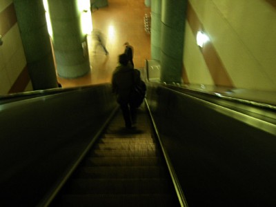 Je prends le métro