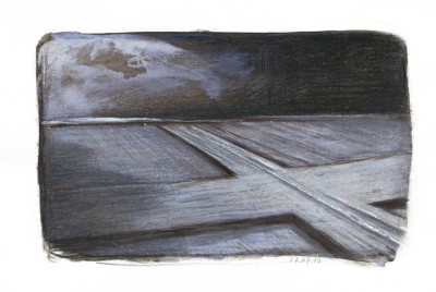 Black screen drawing 12