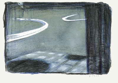 Black screen drawing 16
