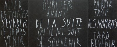 Dos du retable
