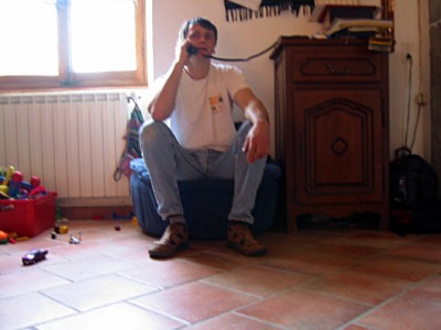 Jeannot au téléphone