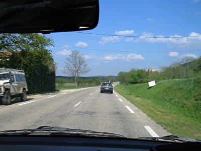 Jeannot nous conduit à Montélimar