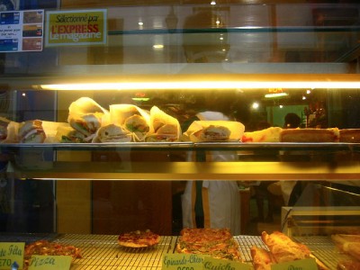 J'achète un sandwich