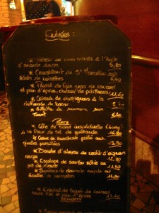 La carte