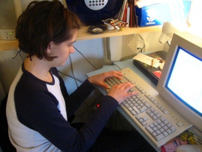 Nous passons chez Sabine