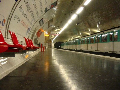 Je prends le métro