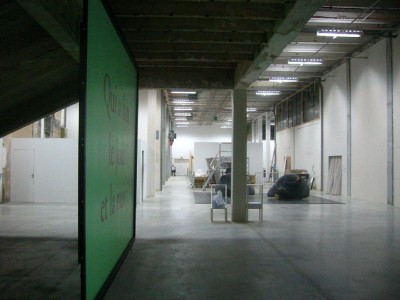 Nous visitons l'exposition du moment