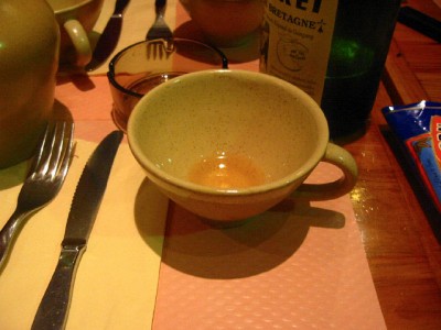Je bois du cidre