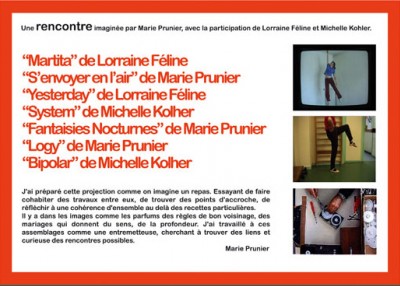 Rencontre - flyer 1