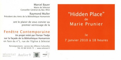 Fenêtre contemporaine - flyer 1
