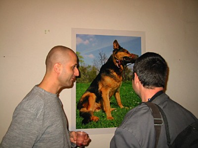 Edouard avec Pierre Antoine