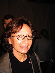 Muriel, la propriétaire de la galerie