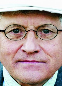 David Hockney, portrait, Palerme 2004