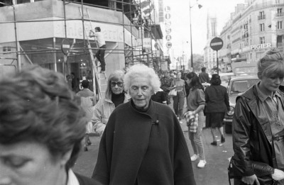 Garbo surprise 9, Rue de Rivoli, Paris, septembre 1981