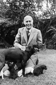 Valéry Giscard d'Estaing avec Jugurtha Rambouillet, 1er septembre 1978