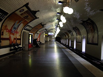Je prends le métro