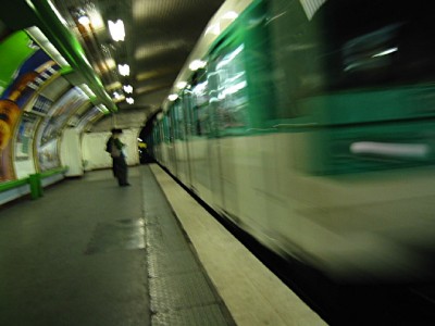 Je prends le métro