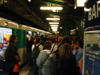 Je prends le métro