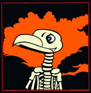 Courrier des lecteurs - squelette de corbeau