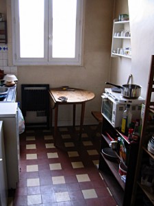 Je range la cuisine