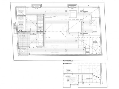 plan du comble