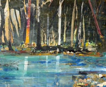 Mum (115x140cm, 2014, paint on canvas)
