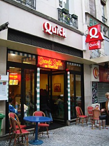 Je vais au Quick