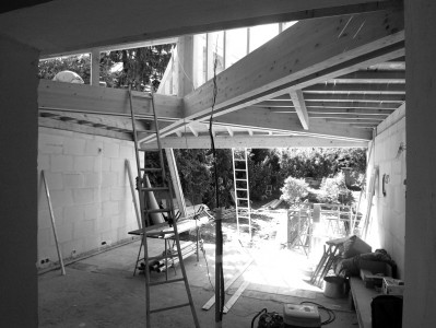 chantier, Juillet 2013