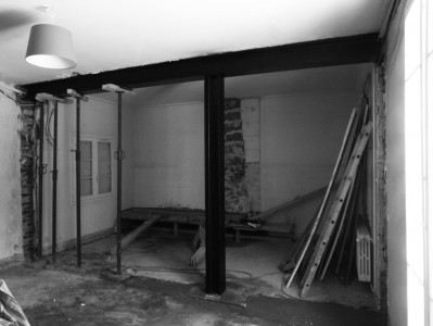Chantier, salon
