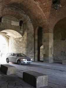 cars passing activating the sounds in the room above