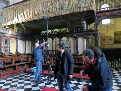 recording the sounds of the organ
