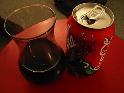Je bois un coca