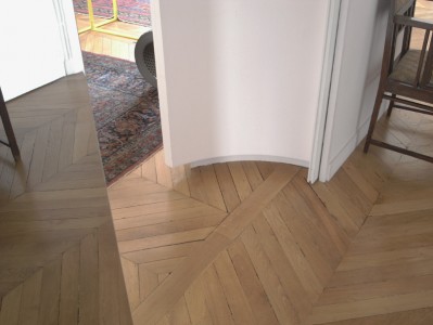 détail sas d'entrée