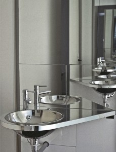 détail vasque, salle d'eau suite parentale