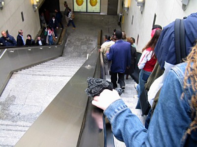 Je prends le métro