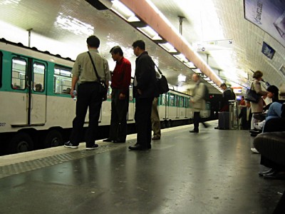 Je prends le métro