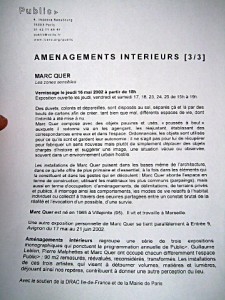 Je lis la notice de l'exposition