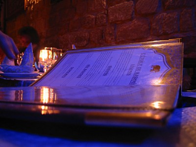 Je regarde le menu