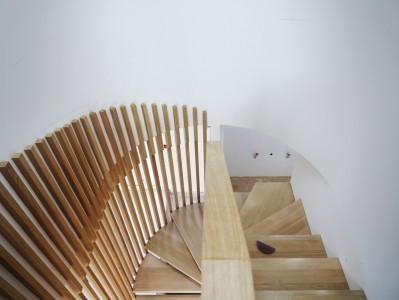 escalier en chantier