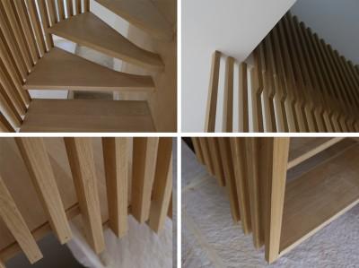escalier en chantier
