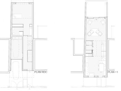 plans RDC et +1