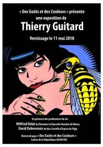 Affiche exposition à Eus, 2018.