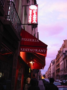 Nous allons au restaurant